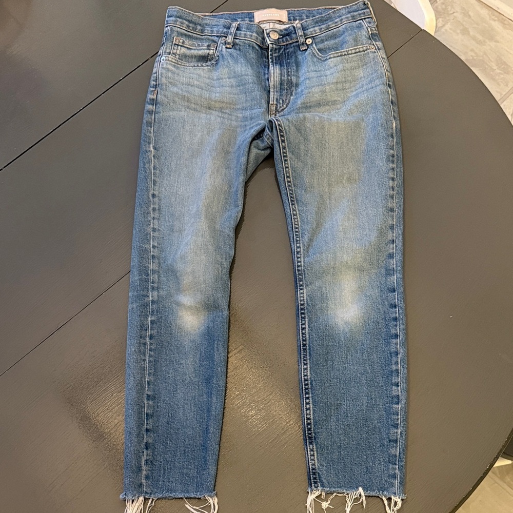 Everlane Blue Ankle & Cropped Jeans